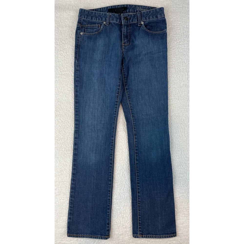 CALVIN KLEIN JEANS • Dark Wash Skinny Jeans, 6P - Picture 4 of 10